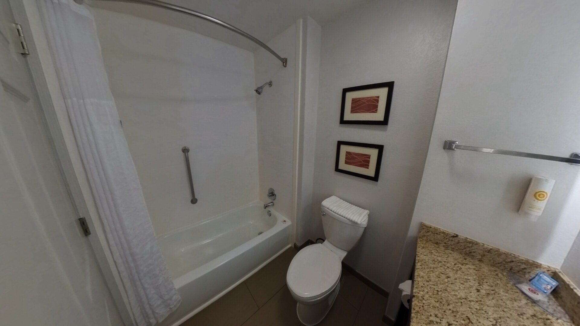 Additional view of guest bathroom