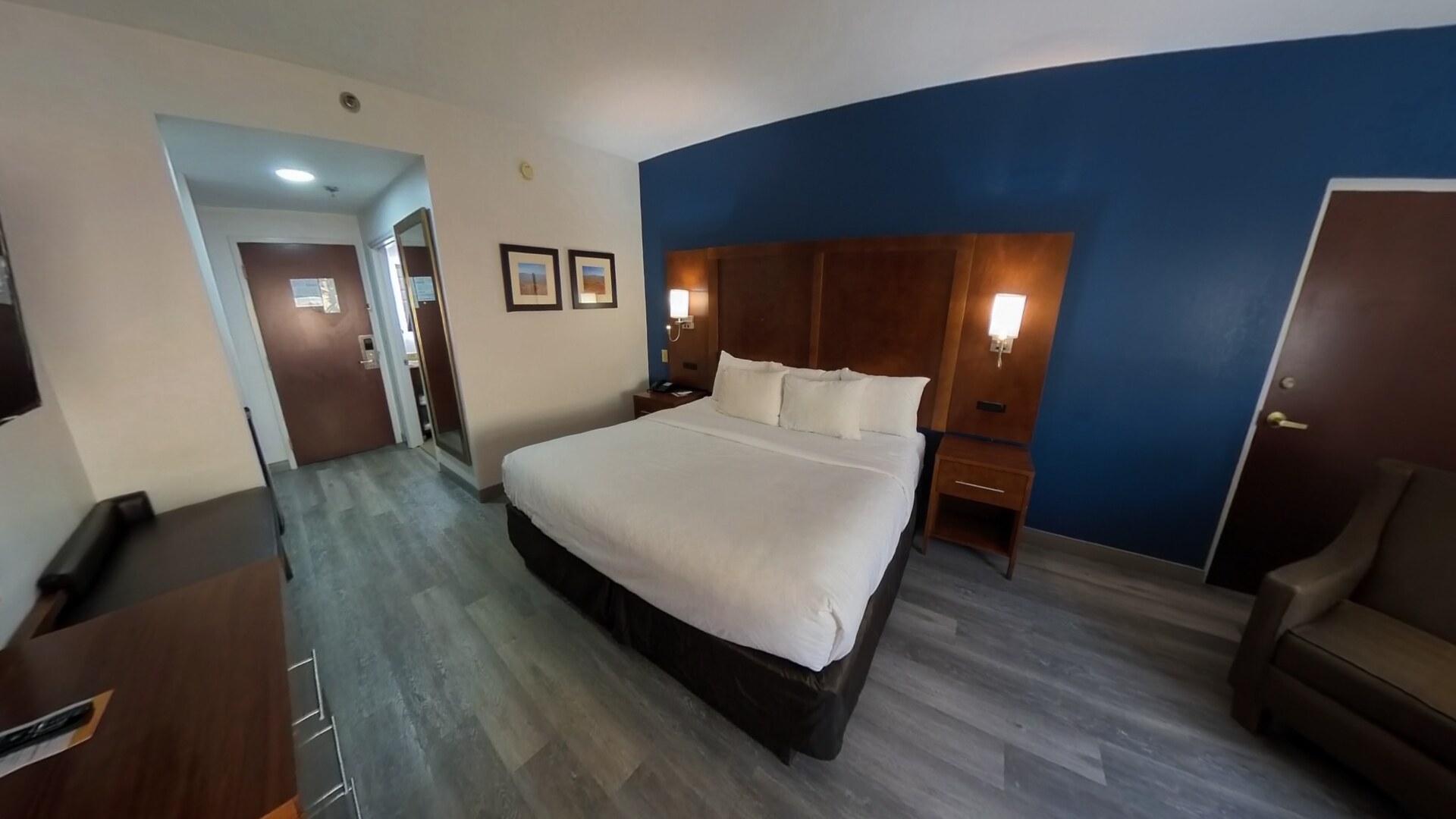 Third additional view of king guest room