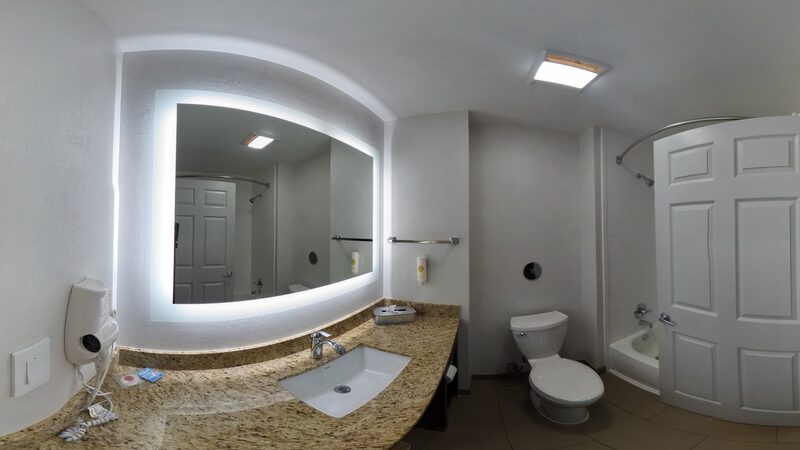 Preview of guest vanity area
