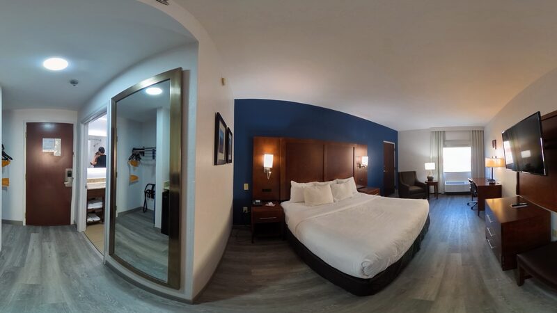 Preview of king room with kitchenette